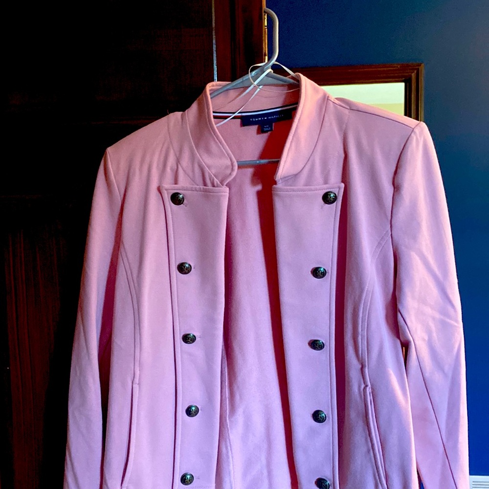 Tommy Hilfiger pink jacket/blazer size large